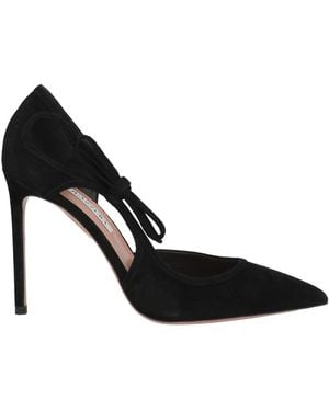 Aquazzura Court Shoes Leather - Black