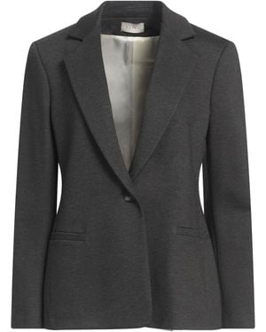 BALTI_ Charcoal Blazer Viscose, Polyamide, Elastane - Black