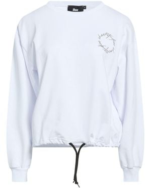 Shoe Sweatshirt Cotton, Elastane - White