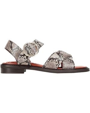 See By Chloé Lyna Sandals Leather - White