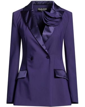 La Petite Robe Di Chiara Boni Blazer - Purple