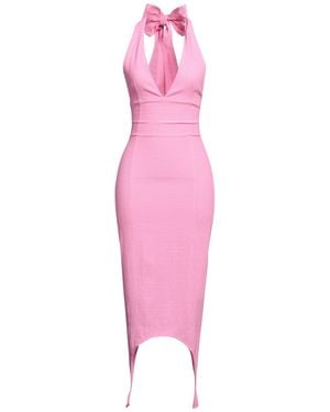 Patou Midi Dress - Pink