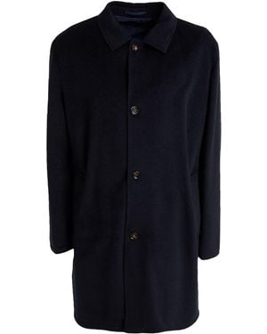 KIRED Midnight Coat Polyester, Acrylic, Wool - Blue