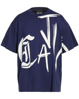 Just Cavalli T-Shirt Cotton - Blue