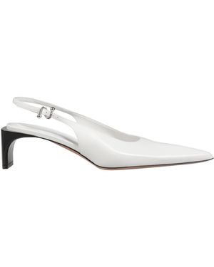 Sportmax Court Shoes Leather - White