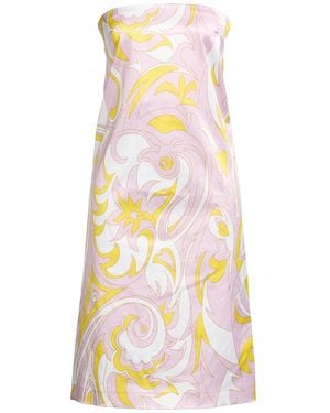 PUCCI Midi Dress Cotton, Viscose, Elastane - White