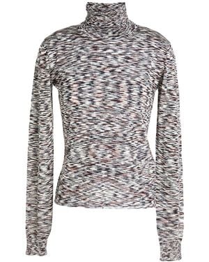 Missoni Turtleneck Viscose, Wool - Gray