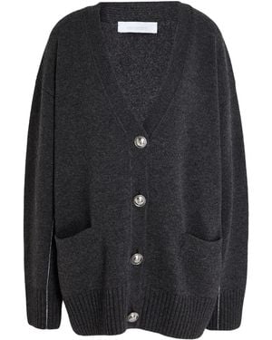 Rabanne Cardigan Wool, Cashmere - Black