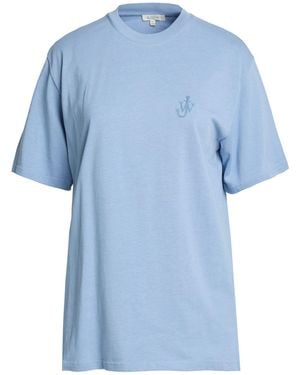 JW Anderson Light T-Shirt Cotton - Blue