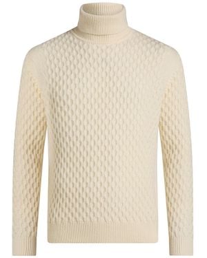 Jacob Cohen Turtleneck Virgin Wool - White