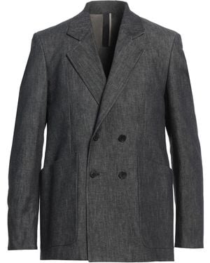 Low Brand Blazer Cotton, Wool, Elastane - Black