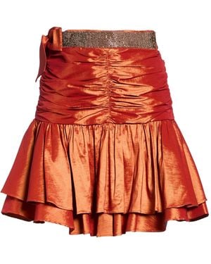 W Les Femmes By Babylon Mini Skirts - Red