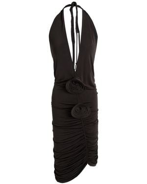 Magda Butrym Midi-Kleid - Schwarz