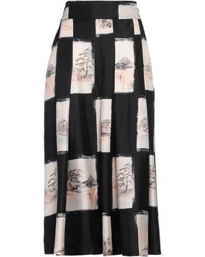 Momoní Midi Skirt Silk - Black
