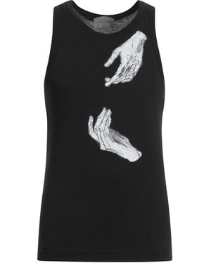 Yohji Yamamoto Tank Top - Schwarz