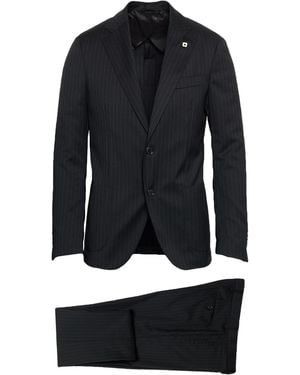 Lardini Suit Wool - Blue