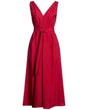 Brunello Cucinelli Maxi Dress Acetate, Silk - Red