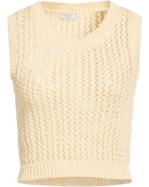 Peserico Cream Top Cotton, Polyester - Natural