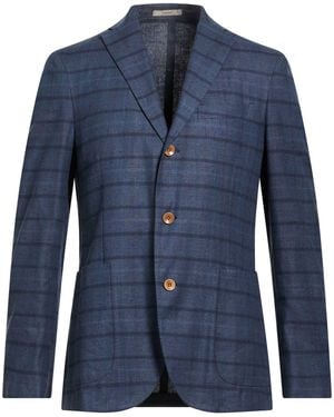 Boglioli Blazer Wool, Nylon - Blue
