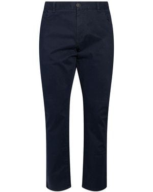 Isaia Midnight Pants Cotton, Elastane - Blue