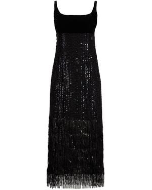 KARL LAGERFELD Vestido Midi - Negro