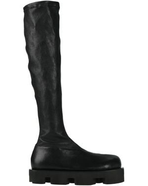 Jil Sander Boot Leather - Black