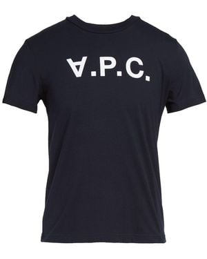 A.P.C. Camiseta - Azul