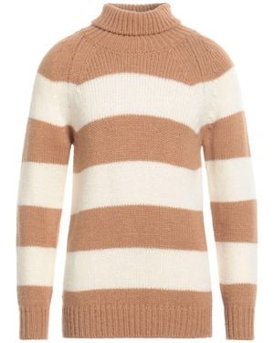 PT Torino Rollkragenpullover - Natur
