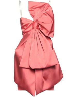 Kontatto Coral Mini Dress Polyester, Elastane - Pink