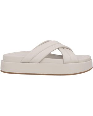 HABILLÈ Light Sandals Leather - White