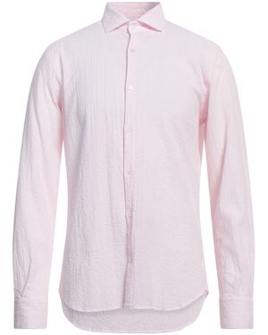 Brooksfield Shirt Cotton, Elastane - Pink