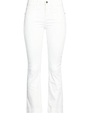 Kaos Trousers Cotton, Elastane - White
