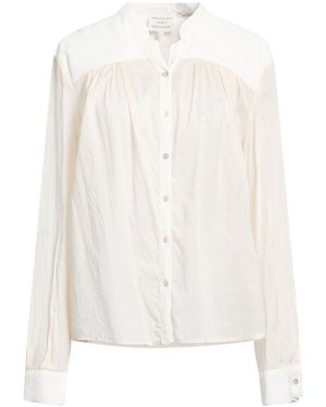 ALESSIA SANTI Ivory Shirt Cotton, Viscose - White
