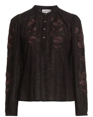 Antik Batik Top Cotton - Black