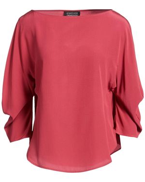 Gianluca Capannolo Antique Rose Top Silk - Red