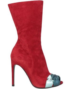 Pollini Botines de caña alta - Rojo