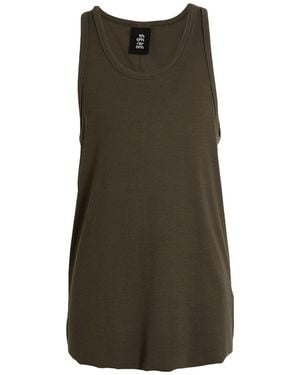 Thom Krom Military Tank Top Cotton, Elastane - Green