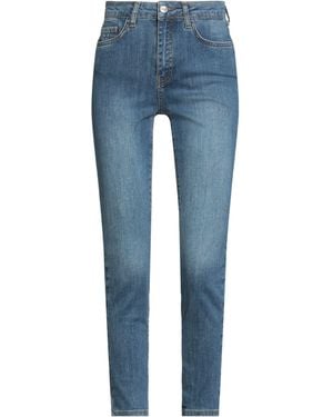 Numph Jeans Cotton, Elastomultiester, Elastane - Blue