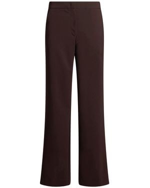 8pm Chocolate Trousers Polyester, Elastane - Brown