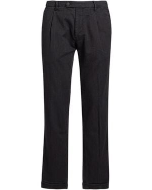 Michael Coal Charcoal Pants Cotton, Polyester, Elastane - Black
