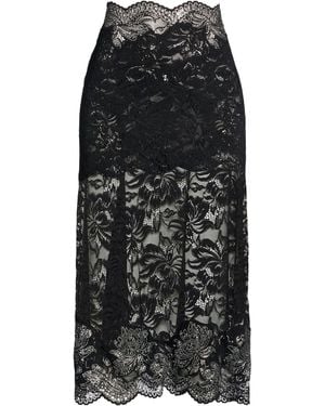 Rabanne Midi Skirts - Black