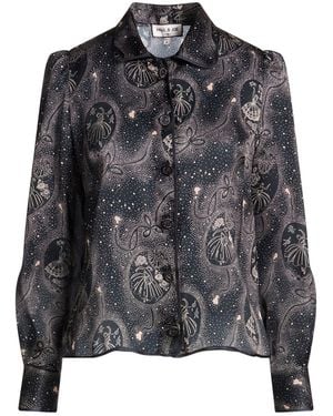 Paul & Joe Midnight Shirt Silk - Black