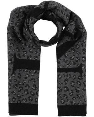 Lanvin Scarf Wool, Virgin Wool - Black