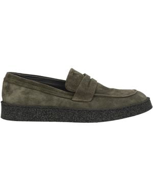 Pantanetti Loafers Leather - Green