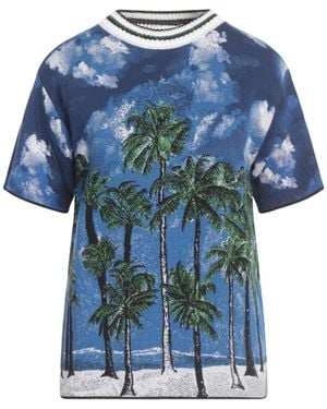 ERMANNO FIRENZE Sweater Cotton - Blue