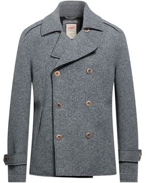 Bob Coat Polyester, Acrylic, Virgin Wool, Elastane - Gray