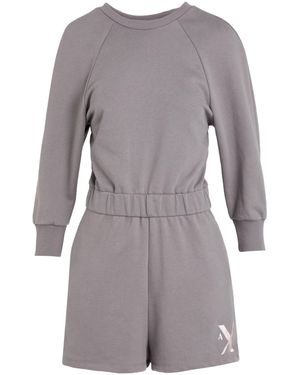 ARMANI EXCHANGE Playsuit Cotton, Polyester - Grey