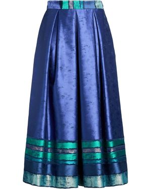 Lunatica Milano Maxi Skirt Polyester - Blue
