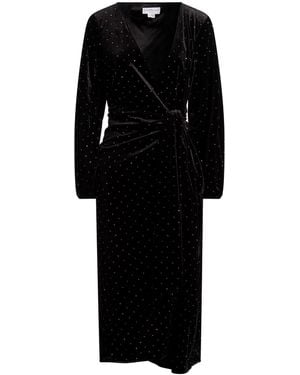Never Fully Dressed Midi Dress - Black