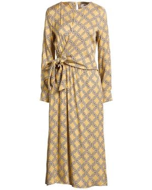 Marella Midi Dress Viscose - Natural